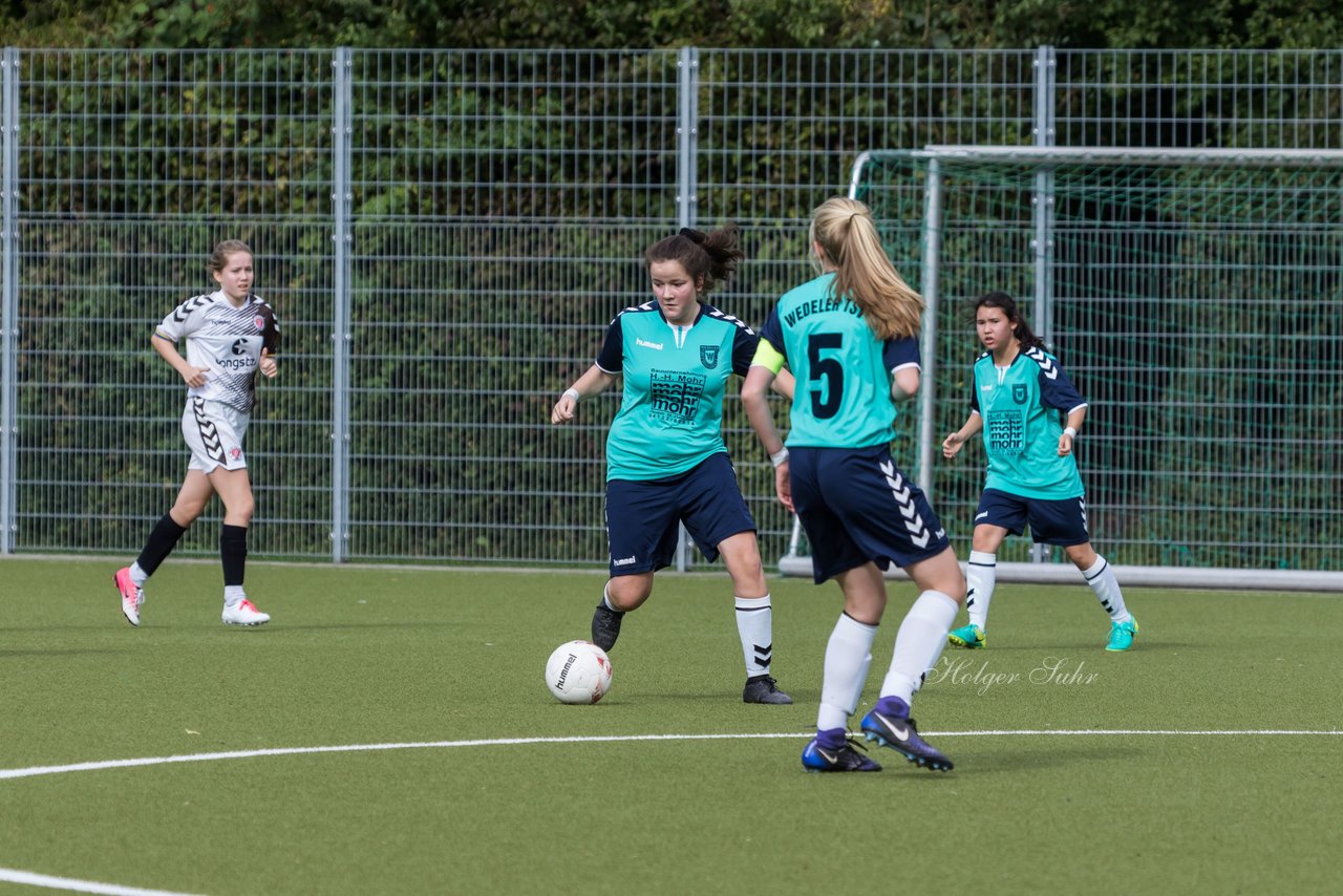 Bild 133 - B-Juniorinnen Wedel - St. Pauli : Ergebnis: 1:2